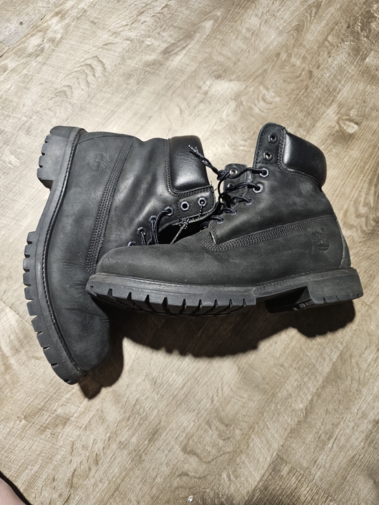 Timberland Other - Timberland Black Men's Leather Lace-Up Boat/Work Boots